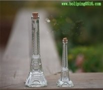 深加工玻璃工藝瓶 仿埃菲爾鐵塔玻璃瓶